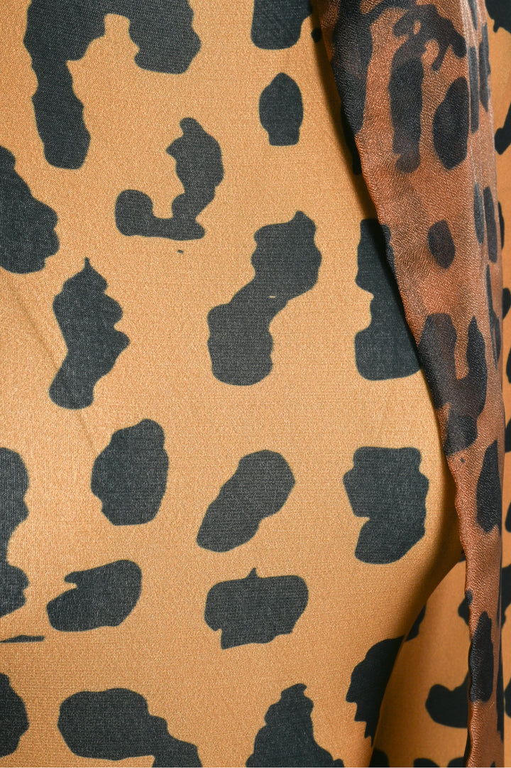 ATU Body Couture Size S Animal Print Catsuit