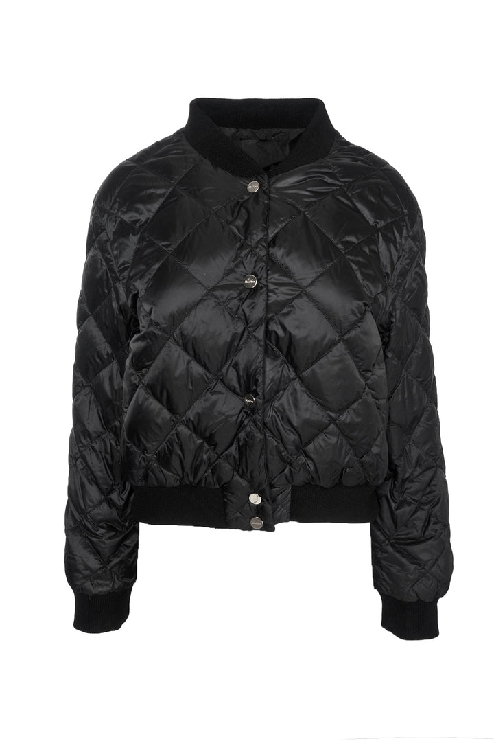 Maxmara Size 8 The Cube Quilted Reversible Down Bomber Jacket