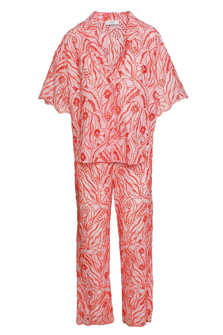 Roseanna Size S/M Floral Eyelet Shirt & Pant Set