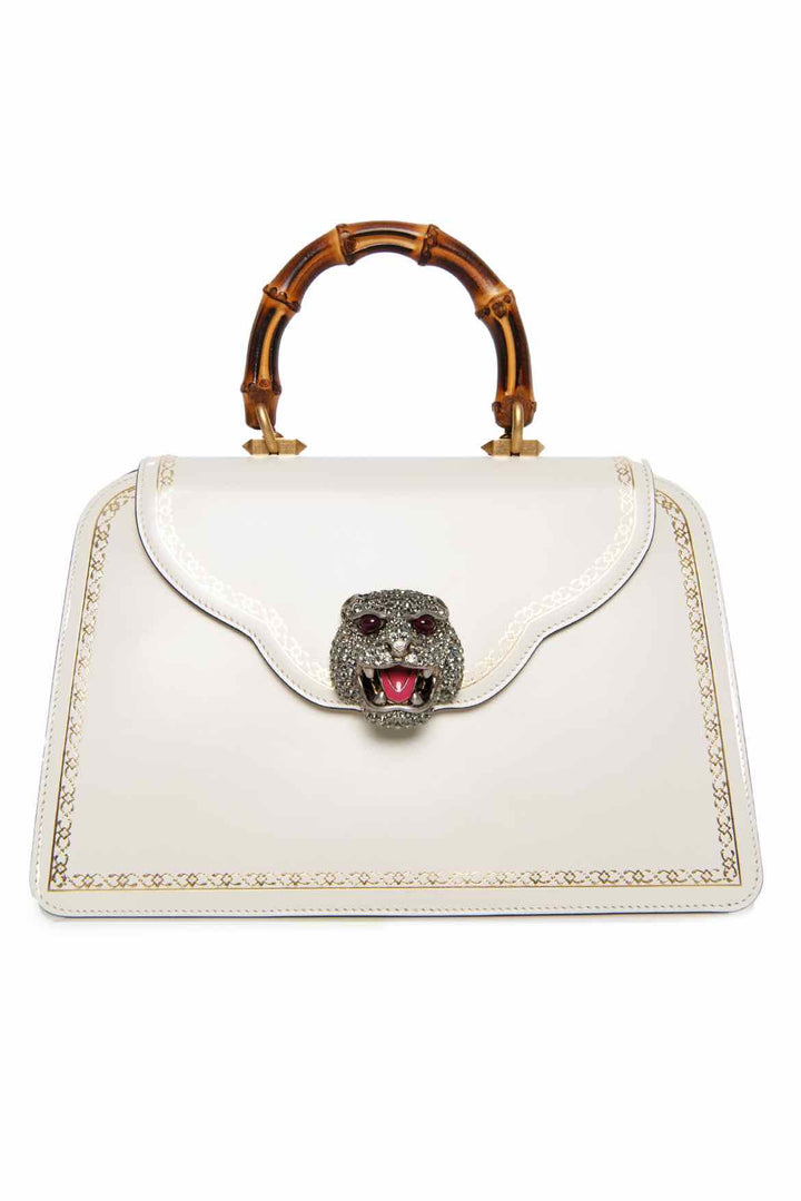 Gucci Thiara Bamboo Medium Top Handle Purse