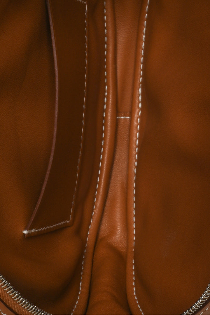 Hermes 2020 'Gold' Brown Swift Leather In-The-Loop Belt Bag