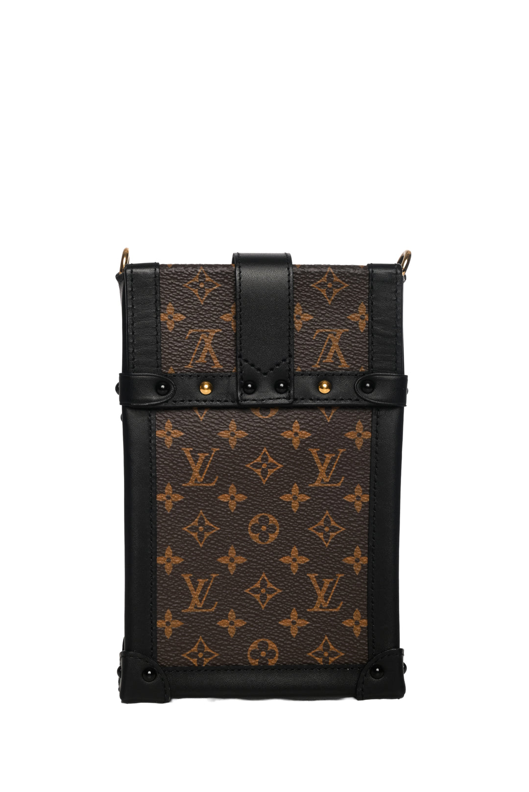 Louis Vuitton 2019 Monogram Vertical Trunk Pochette Bag