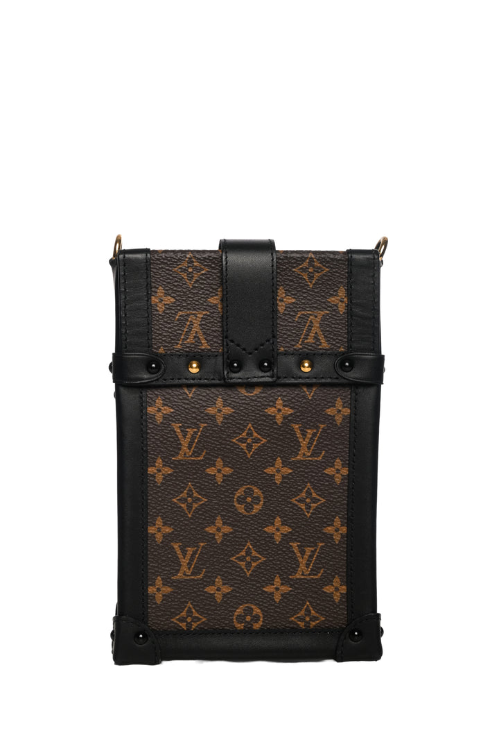 Louis Vuitton 2019 Monogram Vertical Trunk Pochette Bag