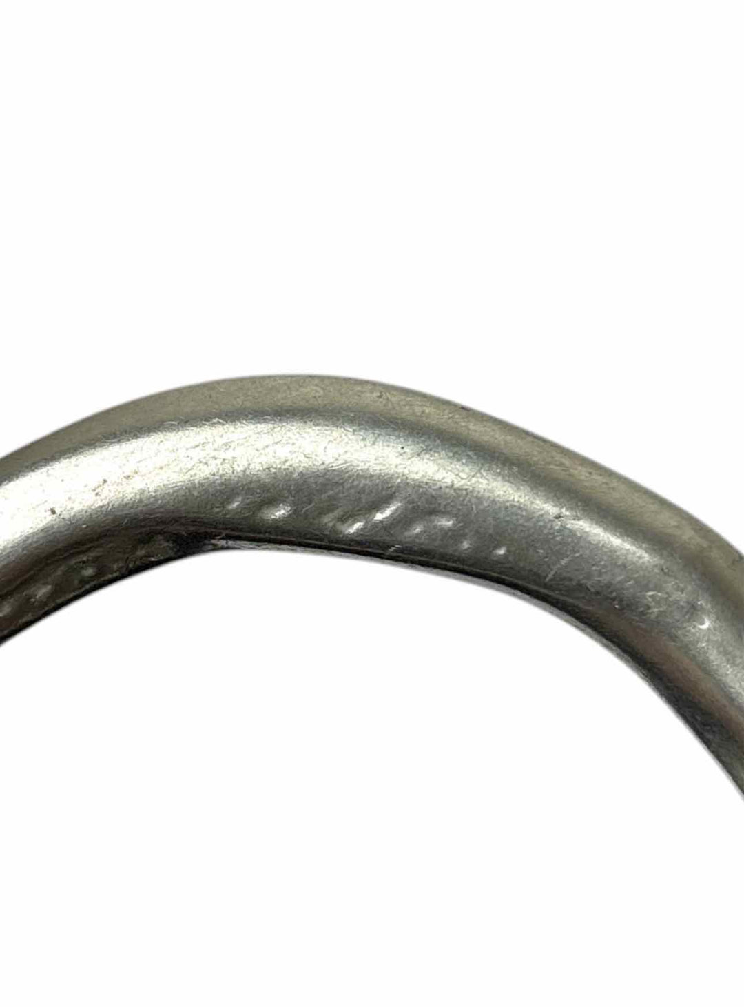 Hammered Silver Bangle Bracelet