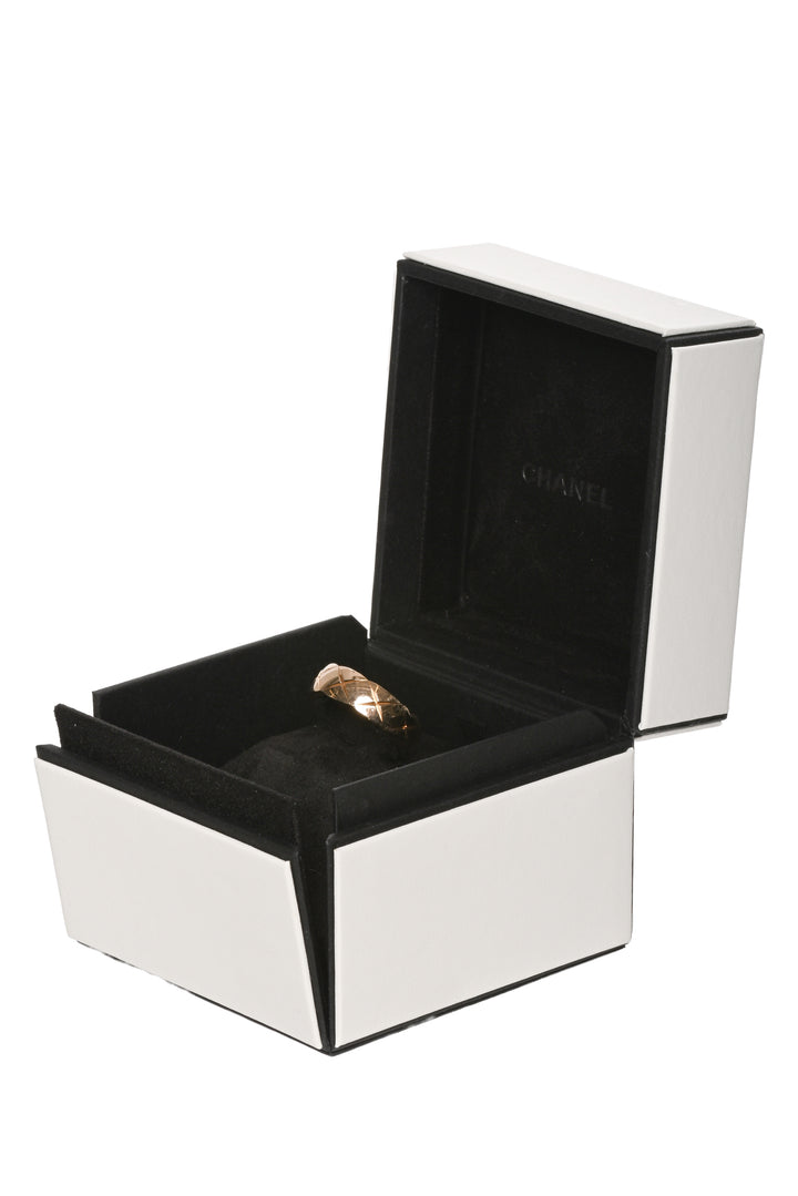 Chanel Size 8 2026 18K Beige Gold Coco Crush Ring