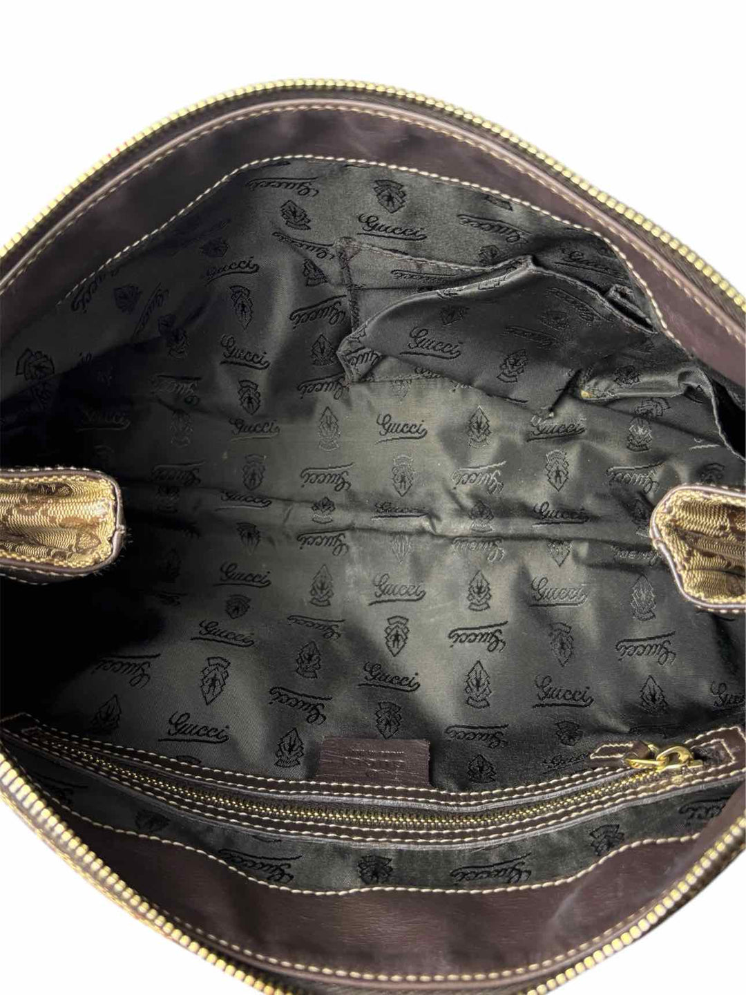 Gucci Hysteria GG Monogram Coated Canvas Clutch