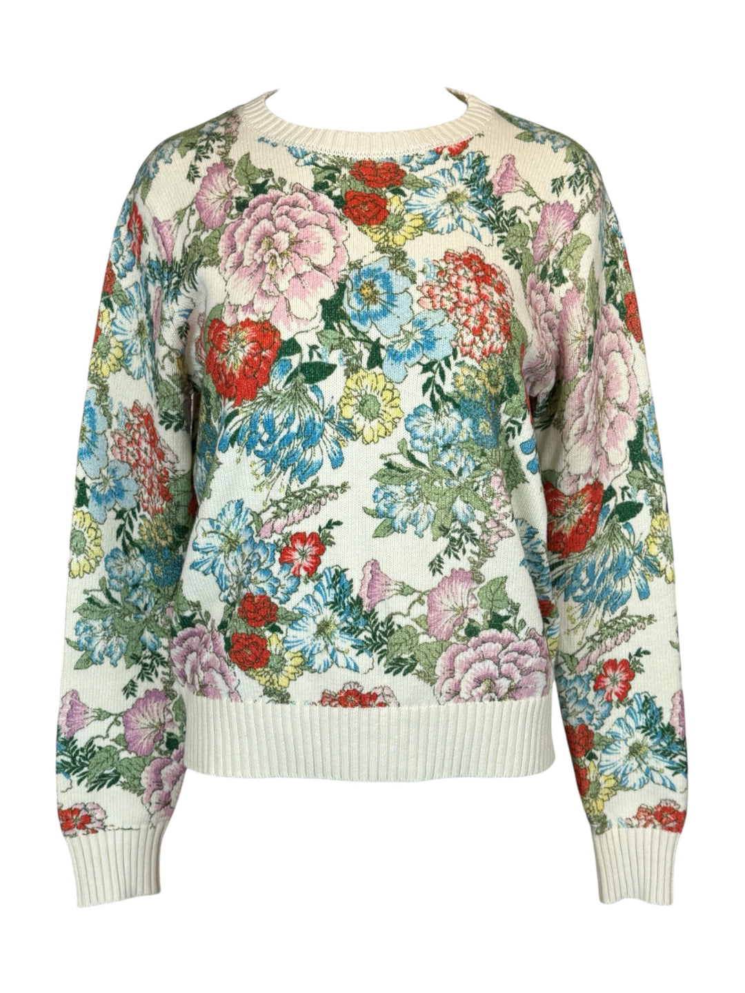 Trovata Birds Of Paradis Size S Floral Sweater