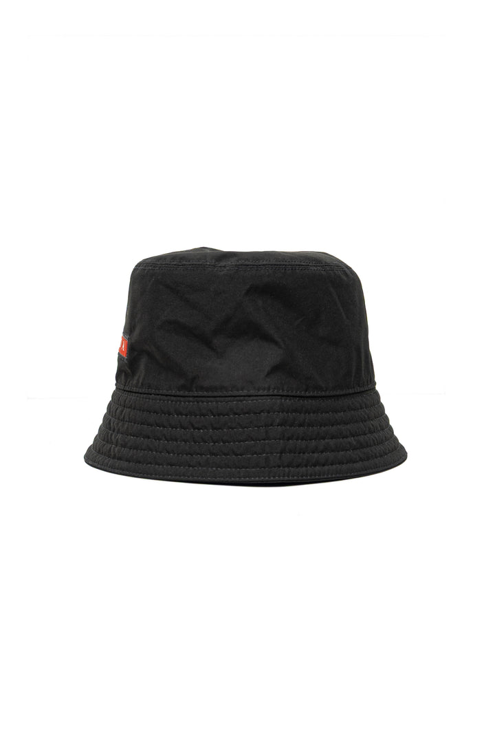 Prada Size M Linea Rossa Logo Technical Nylon Bucket Hat