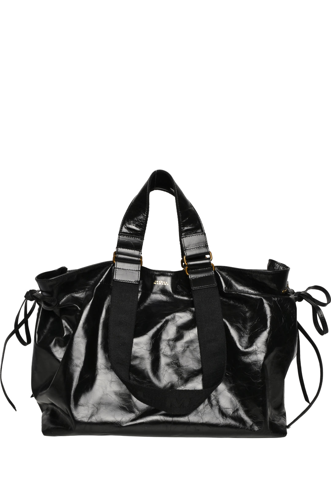 Isabel Marant Crinkled Leather Wardy Tote