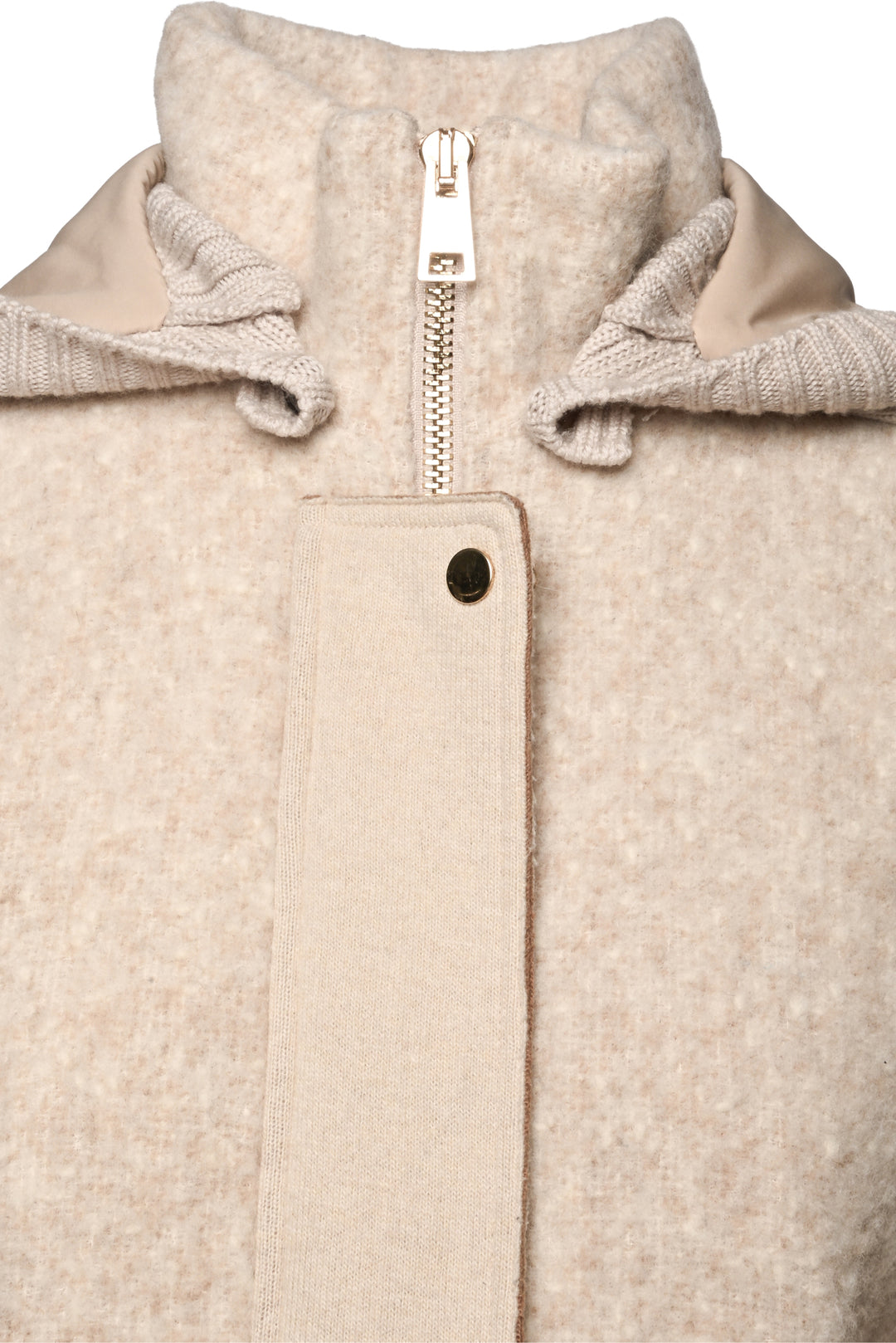 Lorena Antoniazzi Size S Alpaca & Wool Cinched Waist Midi Coat
