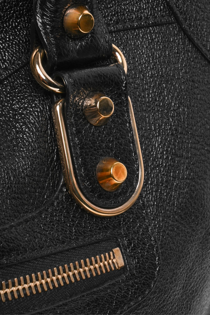 Balenciaga Metallix Edge City Shoulder Bag
