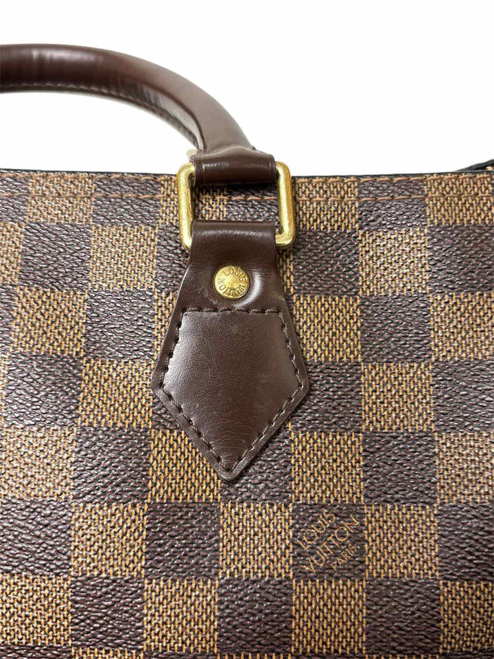 Louis Vuitton Speedy 30 Damier Ebene Purse