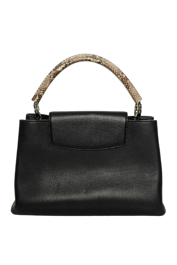 Louis Vuitton Taurillon Python Capucines MM