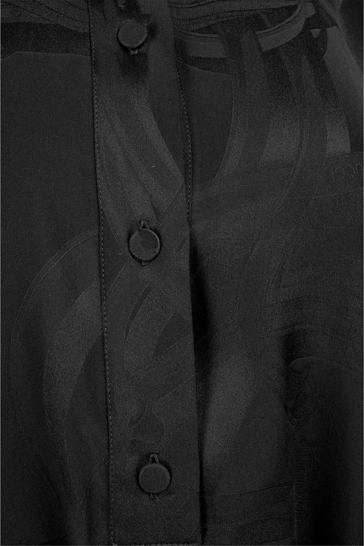 Gucci Size 40 Equestrian Printed Silk Maxi Dress