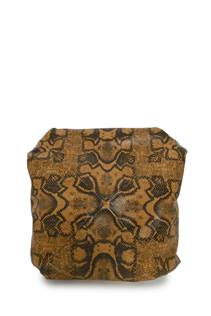 Givenchy 2017 Python Embossed Pyramid Hobo