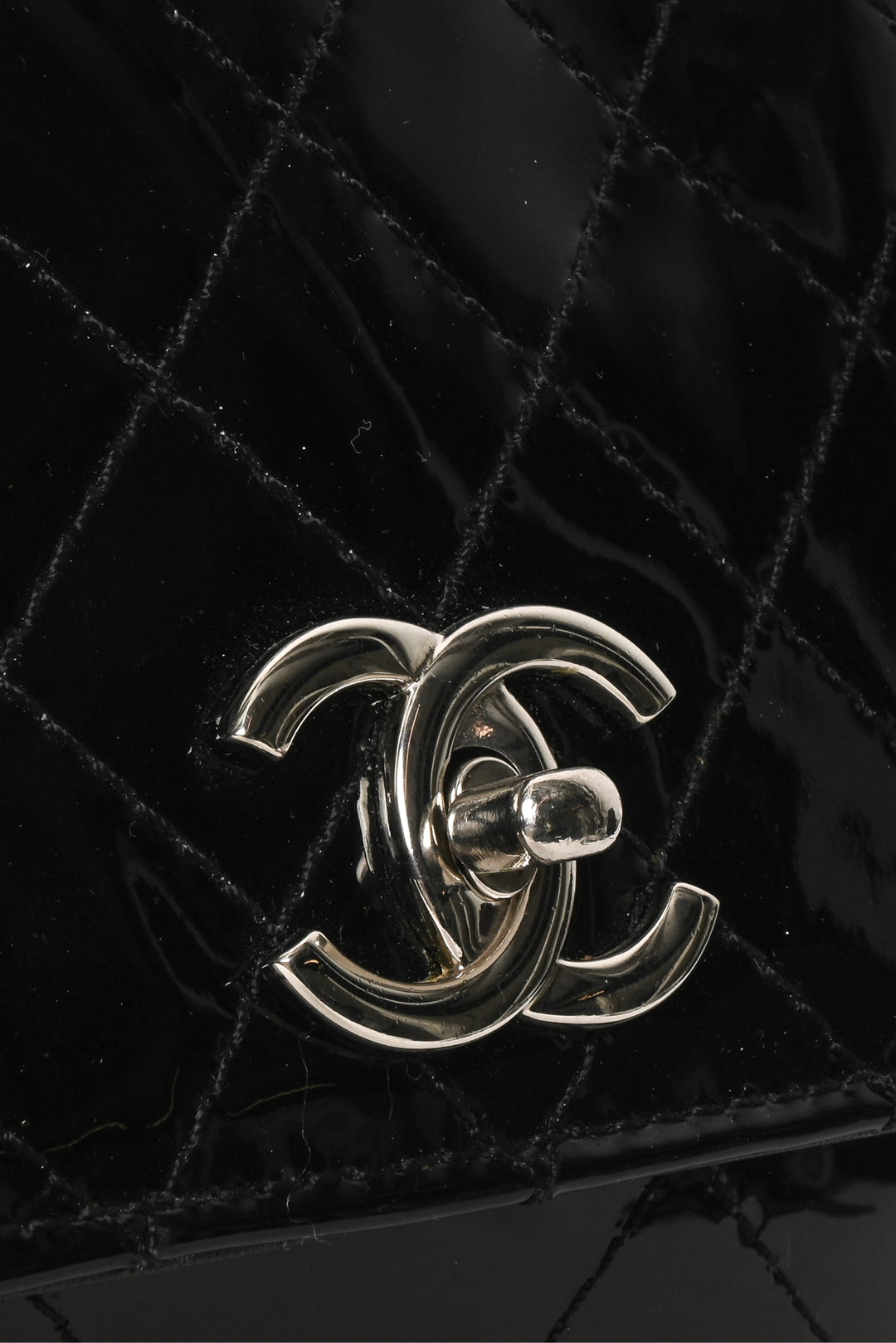 Chanel 2010-2011 Quilted Patent In The Business Flap Bag