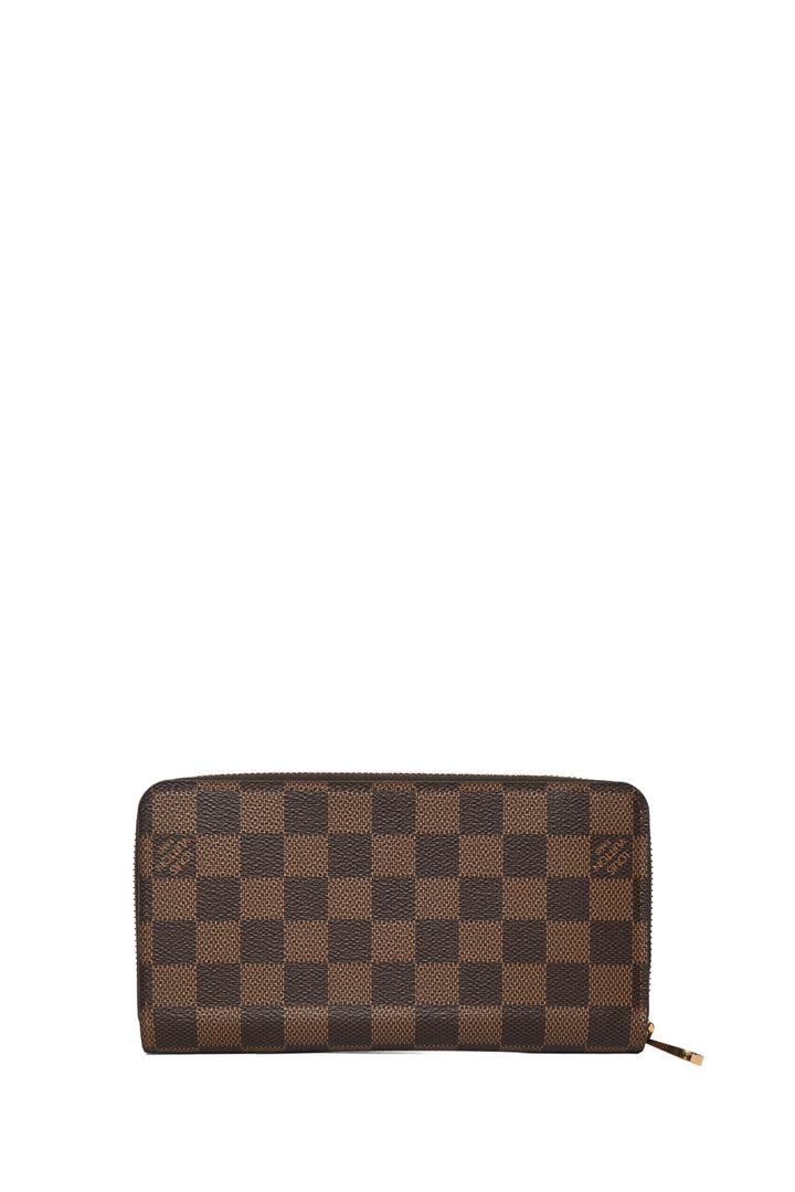 Louis Vuitton 2021 Damier Ebene Zippy Wallet