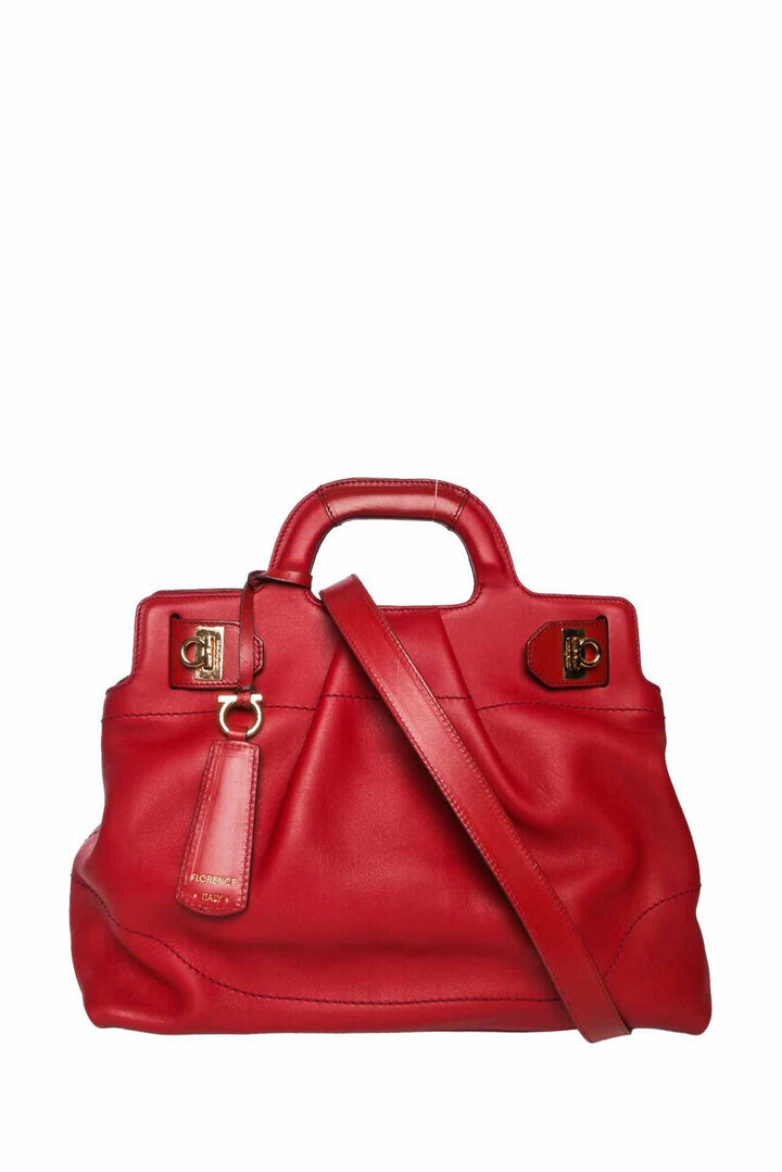Salvatore Ferragamo Gancini Handle Tote