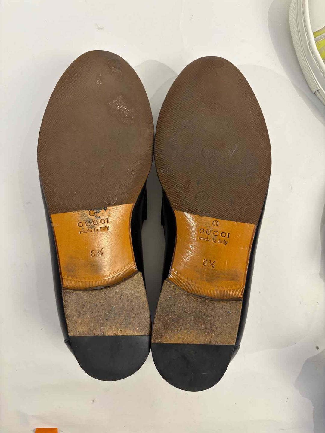Gucci Size 10 Men's Princetown Embroidered Snake Shearling Lined Mule Shoes