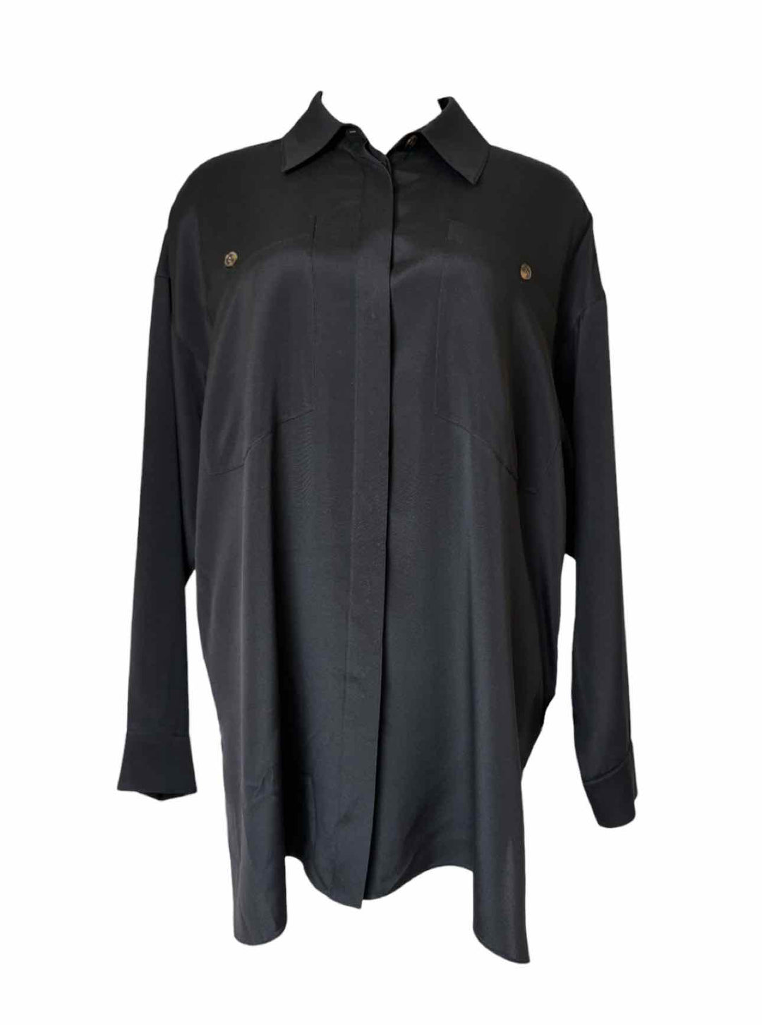 Lafayette 148 Size M/L Silk Blouse