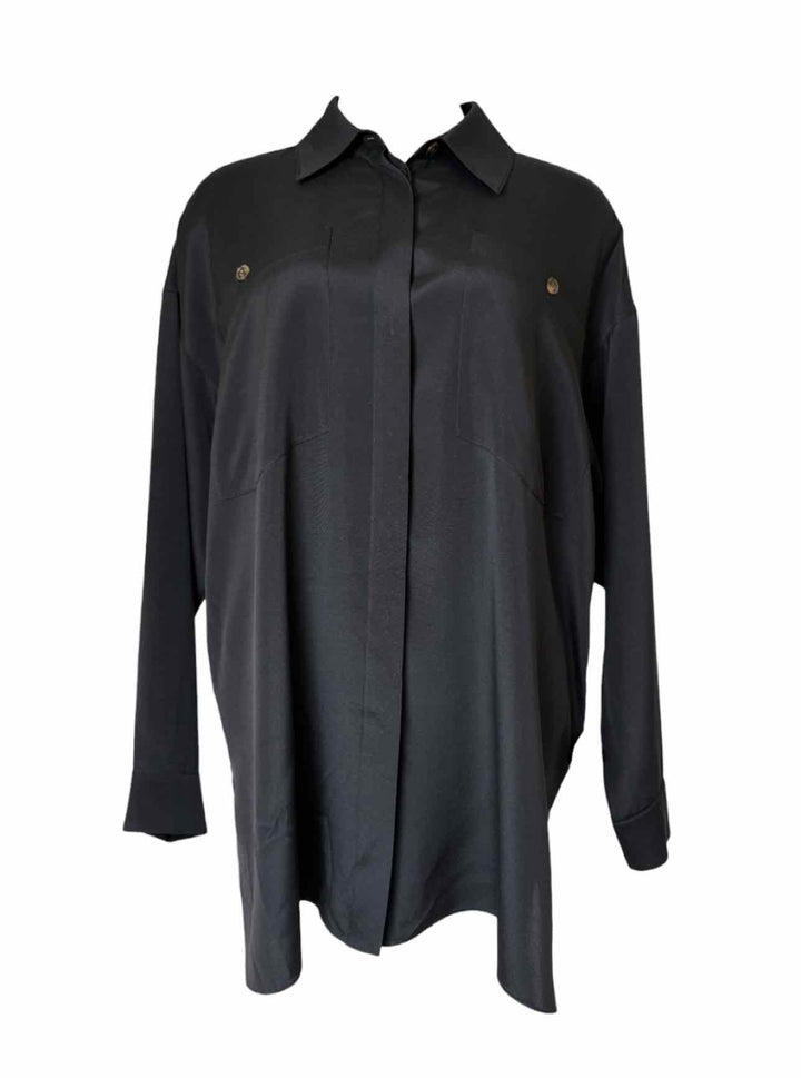 Lafayette 148 Size M/L Silk Blouse