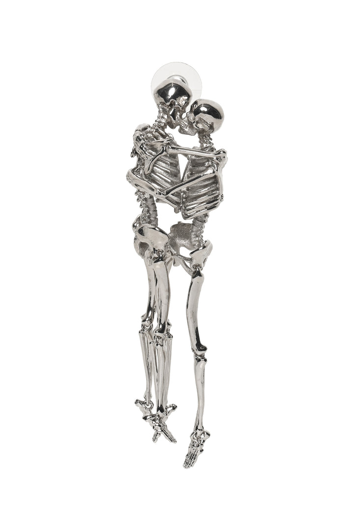 Raf Simons Kissing Skeletons Single Earring