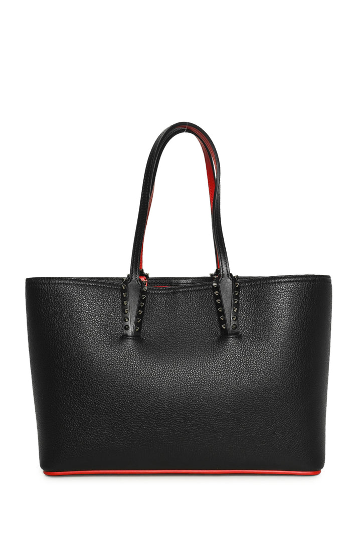 Christian Louboutin Cabata Spike Leather Tote