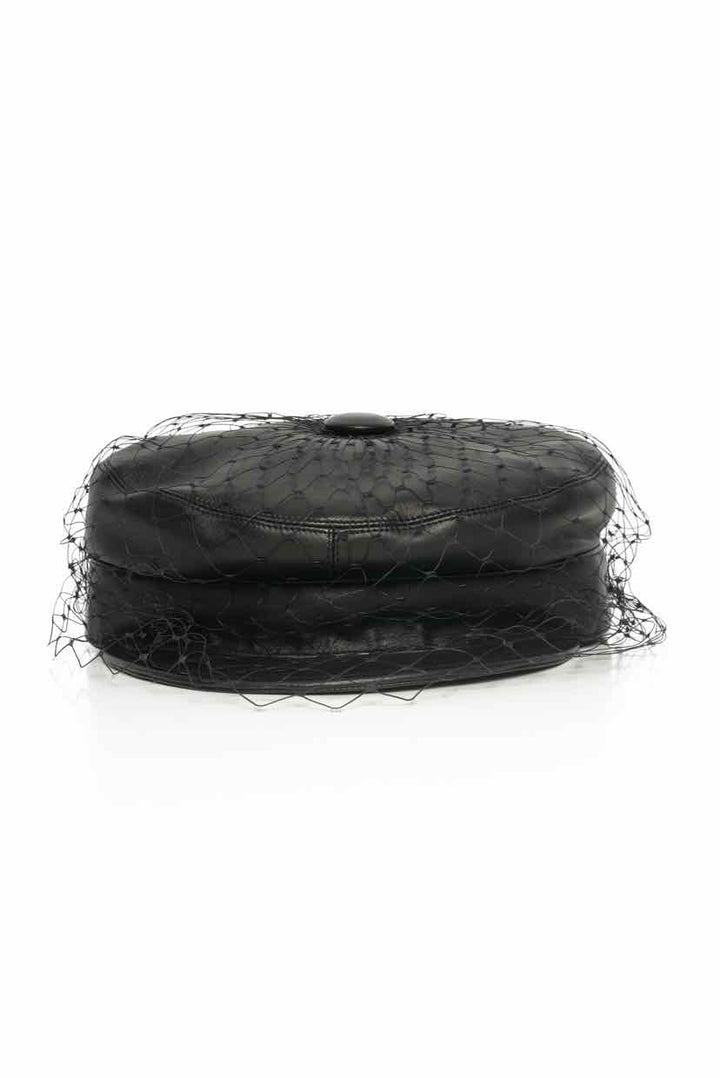 Christian Dior Mesh Denim Newsboy Hat