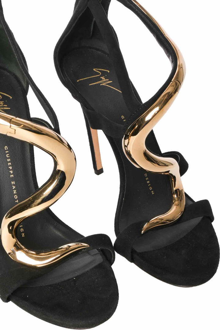 Giuseppe Zanotti Size 37 Venere Heeled Sandals
