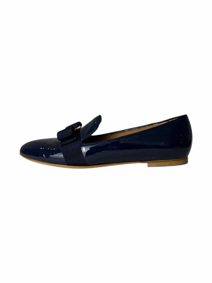 Ferragamo Patent  Size 6 Flats