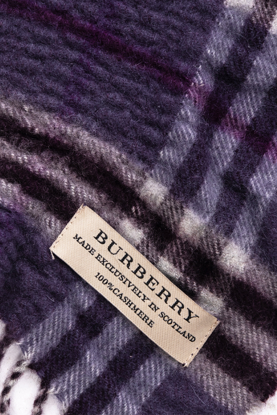 Burberry Cashmere Novacheck Scarf