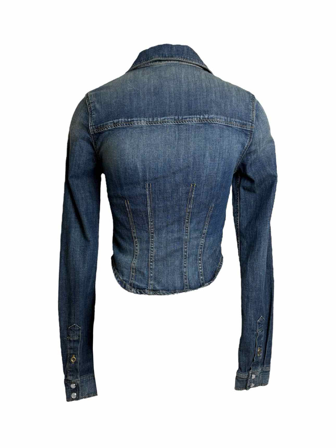 Re/Done x Pamela Anderson Denim Size S Blouse