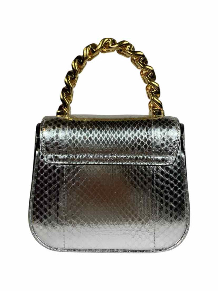 Versace La Medusa Metallic Mini Crossbody Bag