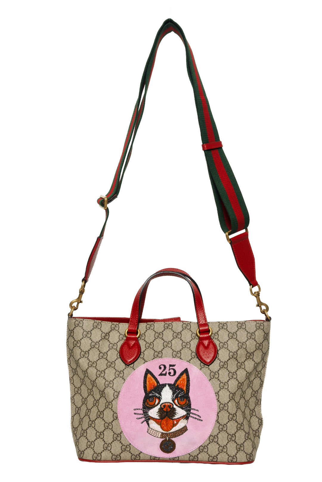 Gucci GG Supreme Bosco Patch Tote