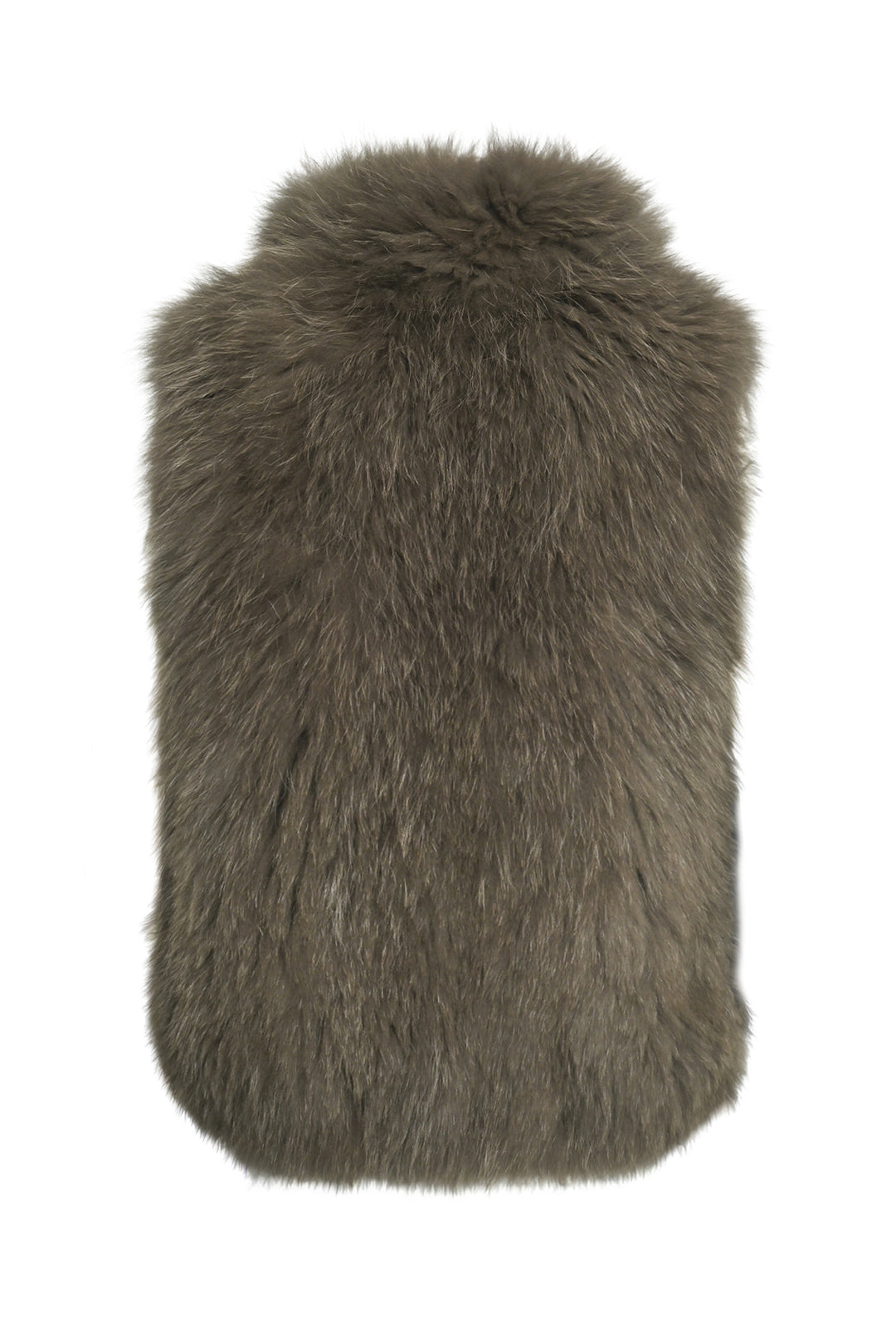 Theory Size S Hanalee Dyed Blue Fox Fur Vest