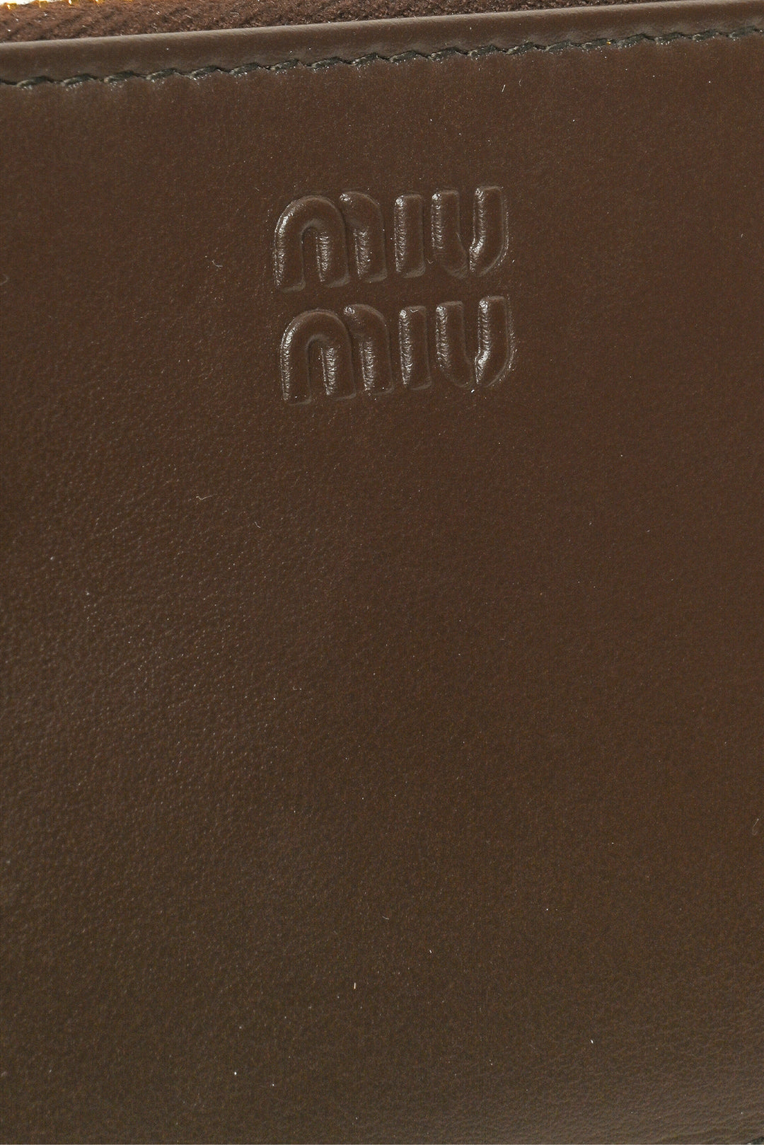 Miu Miu Calfskin Tassel Card Holder