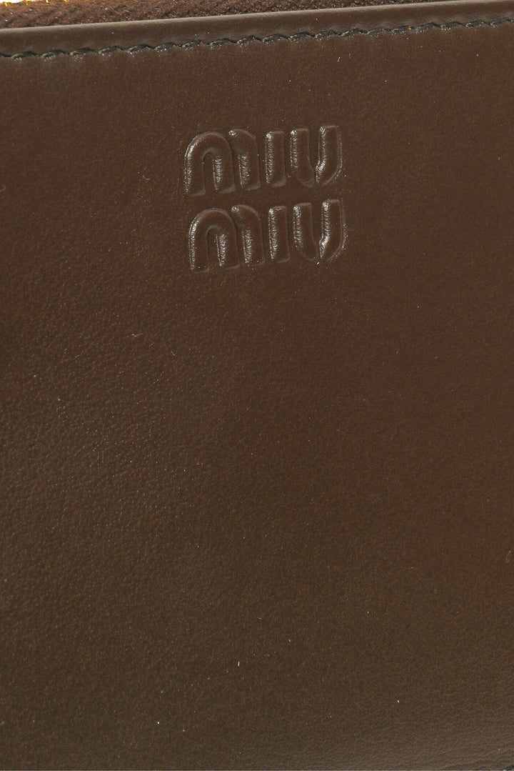 Miu Miu Calfskin Tassel Card Holder