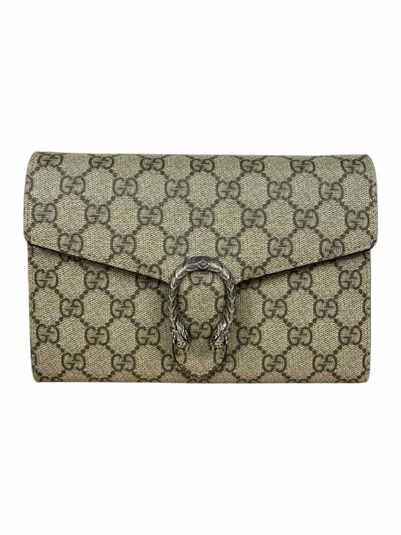 Gucci Dionysus GG Supreme chain wallet