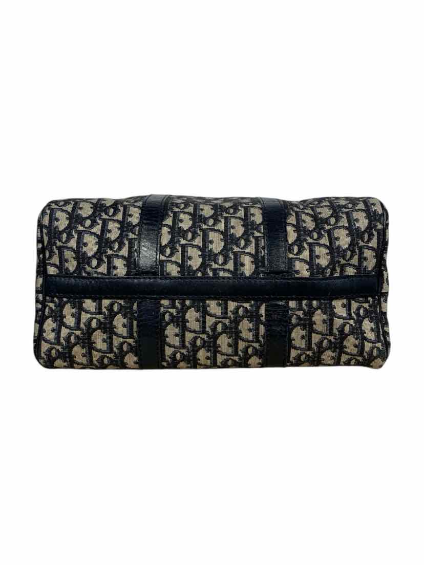 Dior Vintage Trotter Boston Canvas Bag