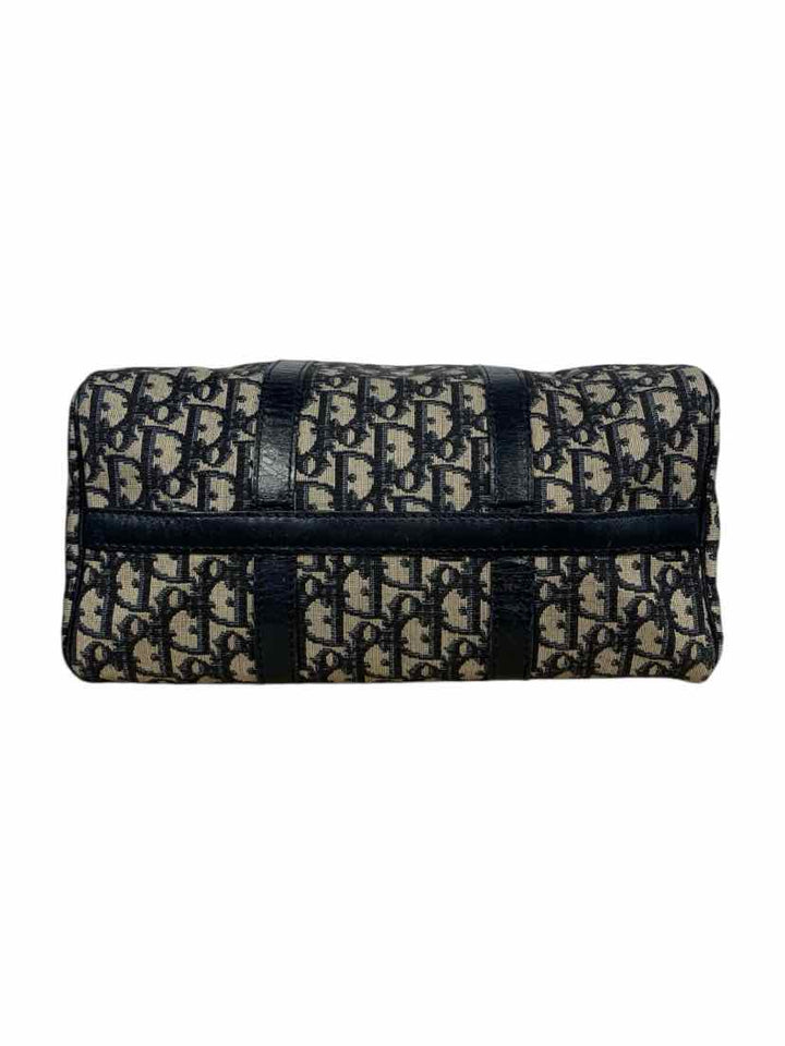 Dior Vintage Trotter Boston Canvas Bag