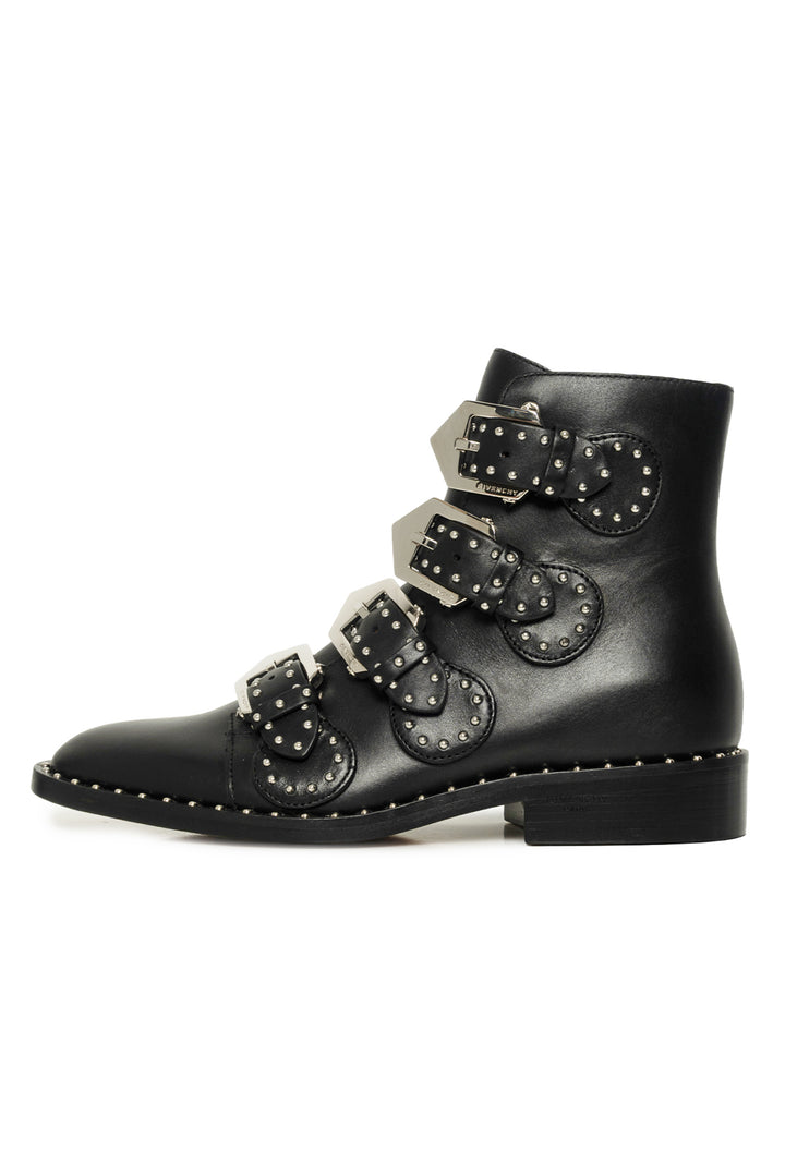 Givenchy Size 35 Studded Prue Buckle Bootie