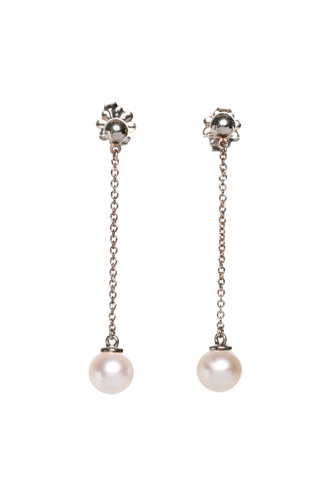 Tiffany & Co Pearl Drop Earrings