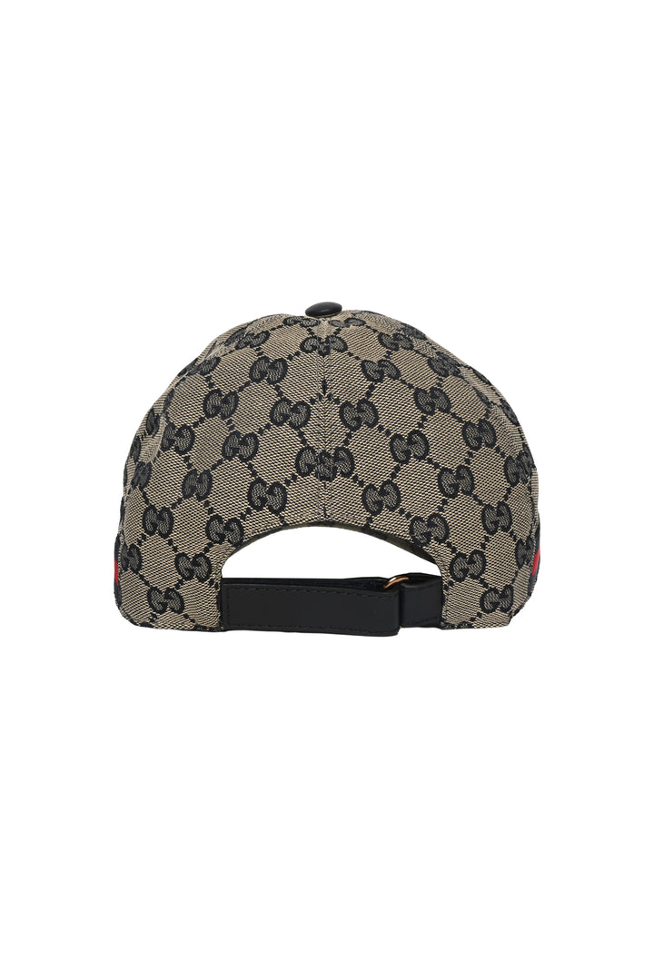 Gucci Size M GG Canvas Web Baseball Cap