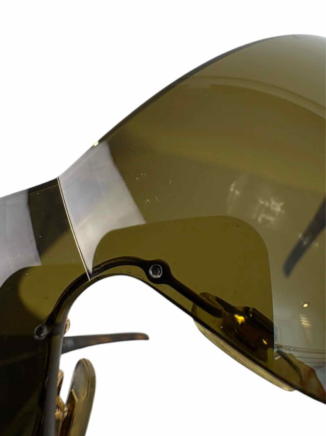 Dolce & Gabbana Crystal Logo Shield Sunglasses Eyewear