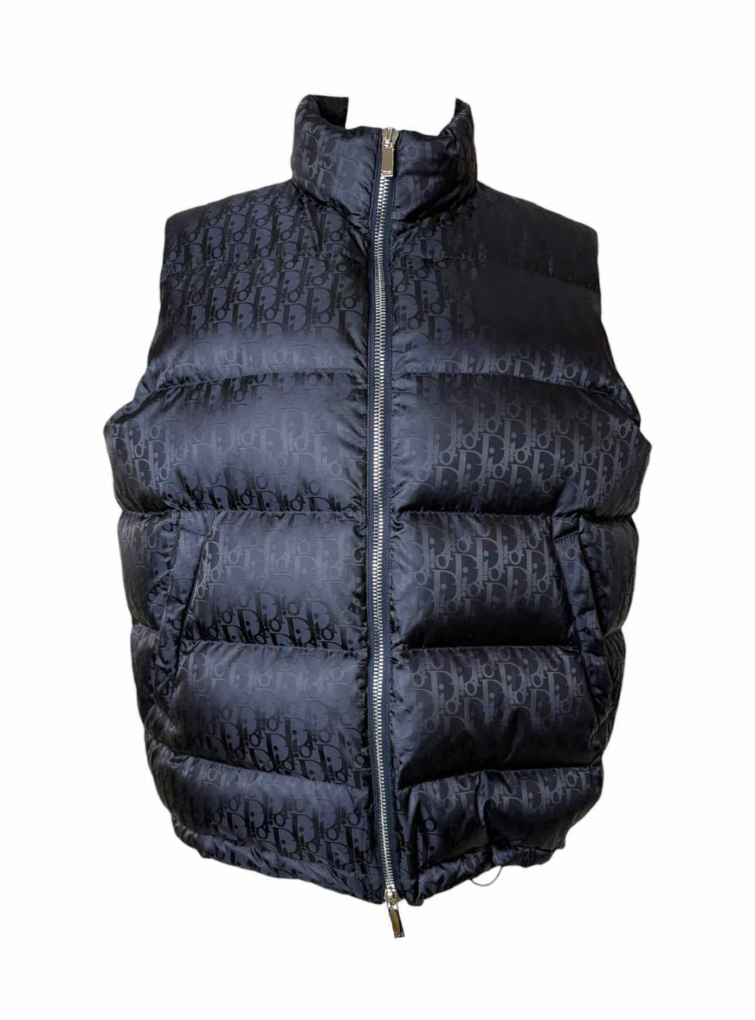 Dior Size 54 Men's Oblique Quilted Down Vest