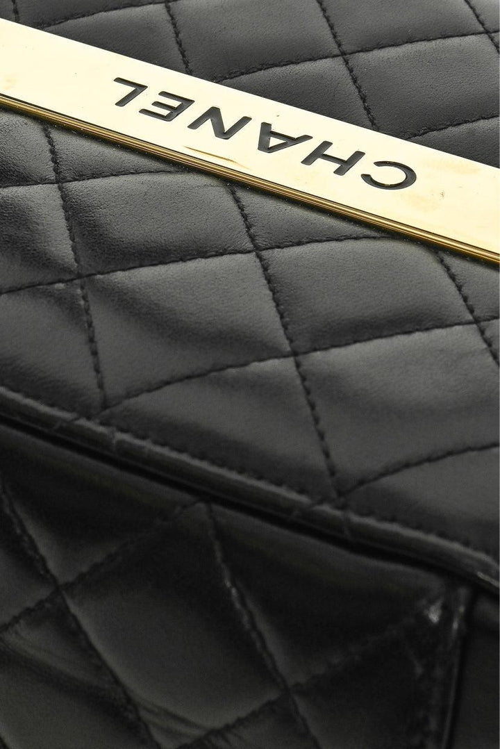 Chanel 2017-2018 Quilted Lambskin Trendy Top Handle Vanity Pouch