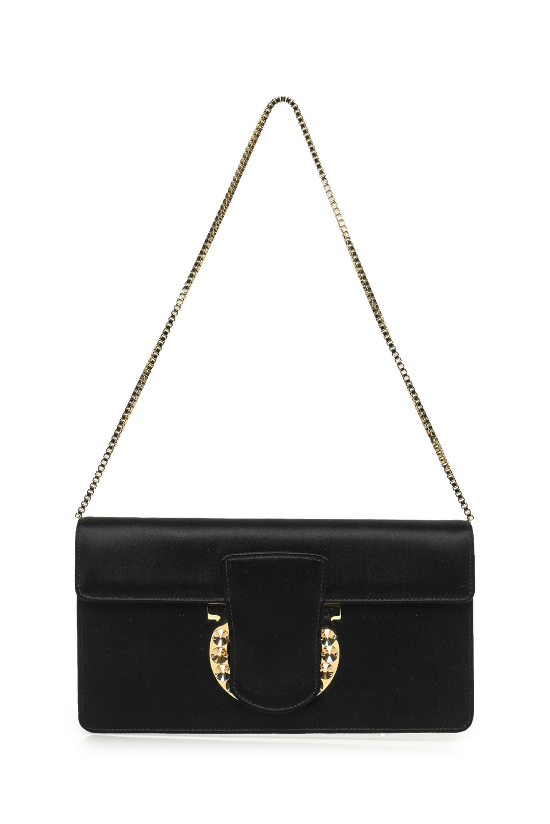 Salvatore Ferragamo Thalia Chain Clutch