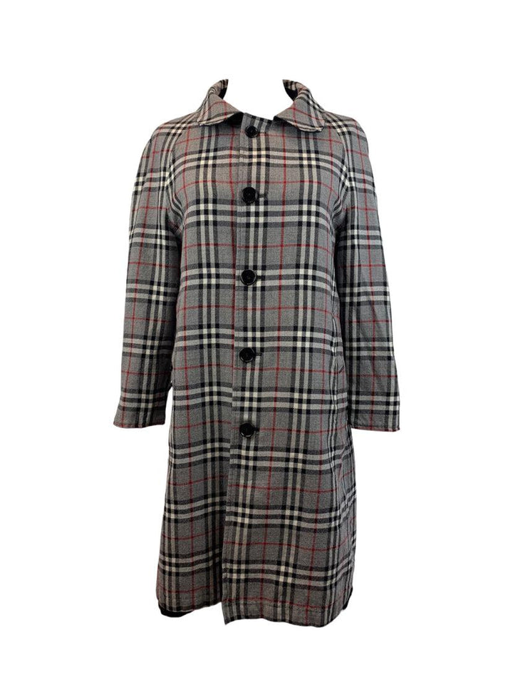 Burberry Size XXS Reversible Check Coat