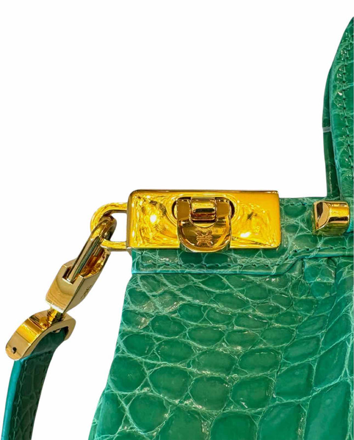 Kwanpen The Raffles Classic Crocodile Purse