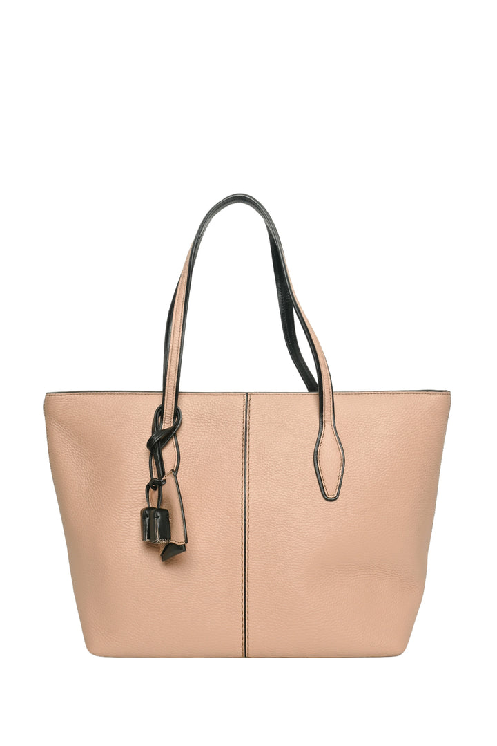 Tod's Medium Pebbled Leather Joy Tote